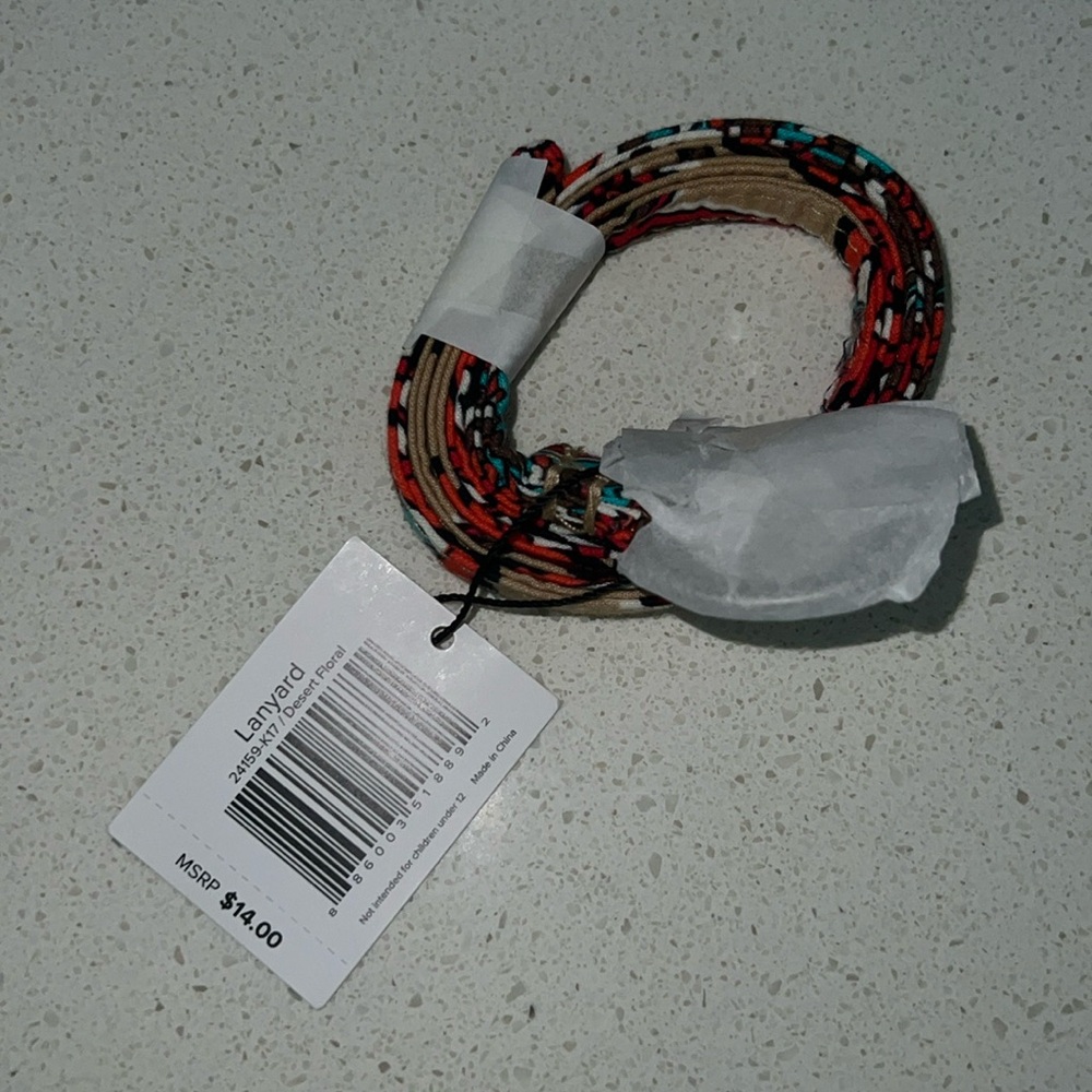 Vera Bradley Desert Bloom lanyard